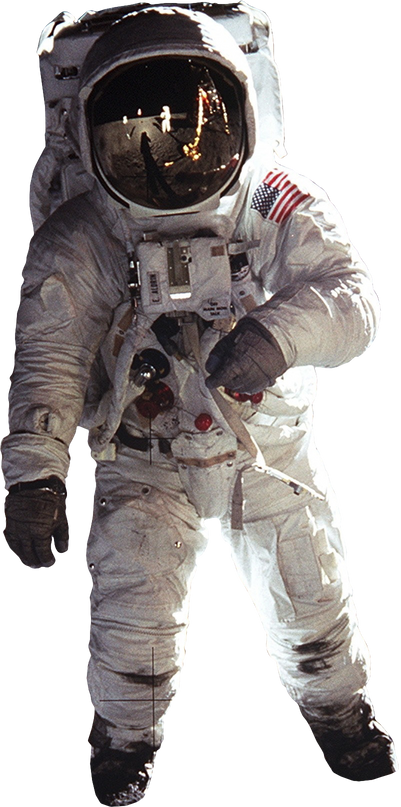 Astronaut Suit Cutout